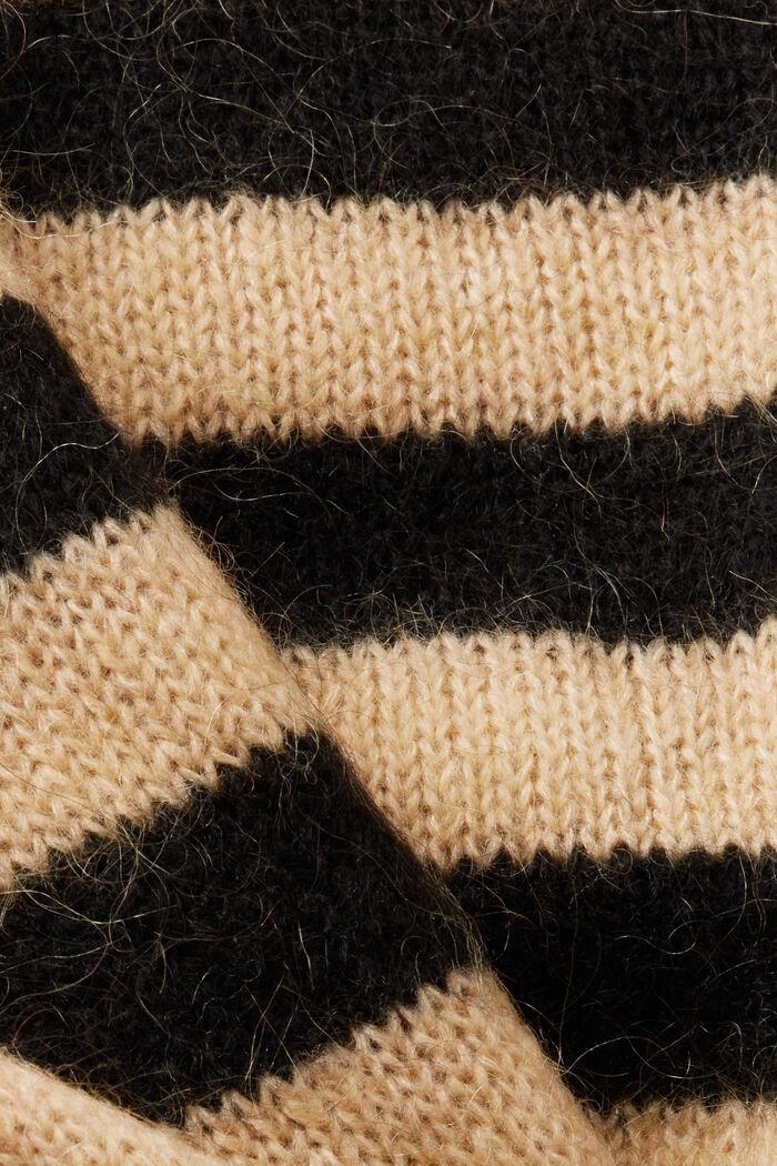 Cárdigan con mezcla de lana mohair, BLACK, detail image number 5