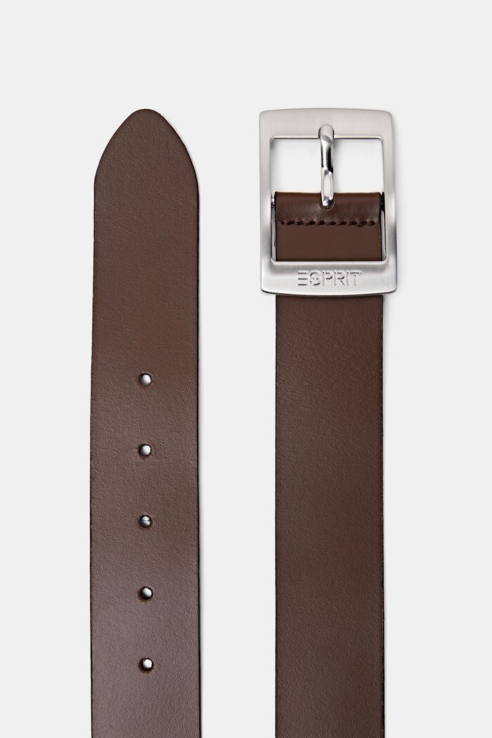 Cinturón de cuero, BROWN, detail image number 1