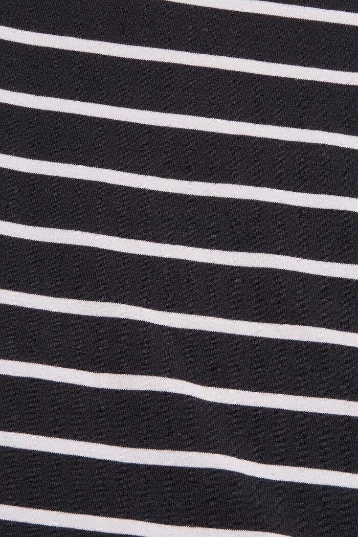 Camiseta de manga larga en algodón ecológico, BLACK, detail image number 4