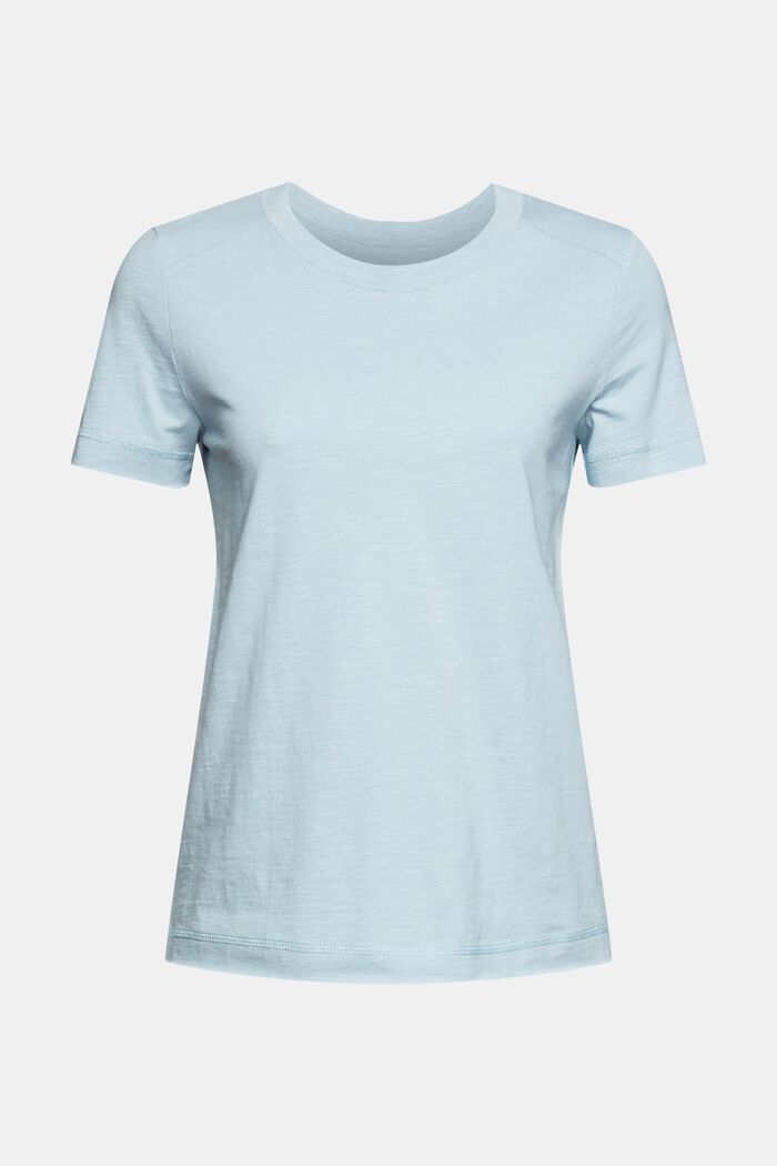 Camiseta en 100 % algodón ecológico, GREY BLUE, detail image number 2