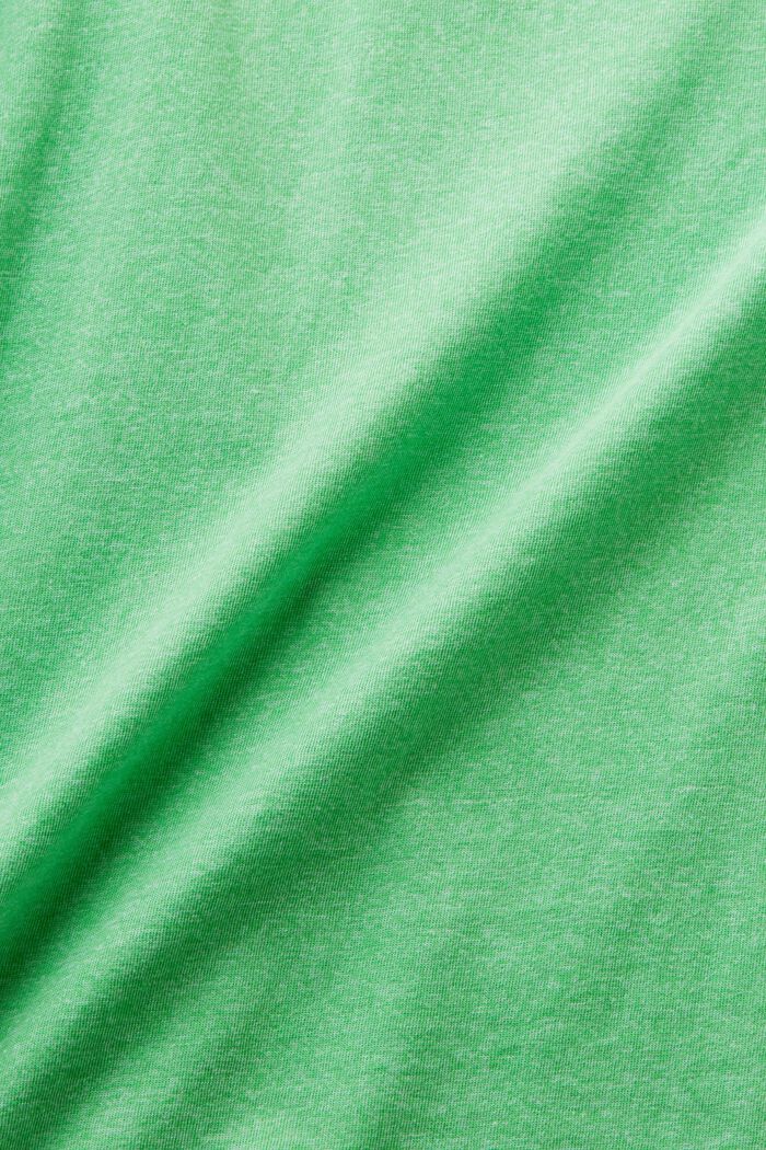 Camiseta jaspeada, CITRUS GREEN, detail image number 4