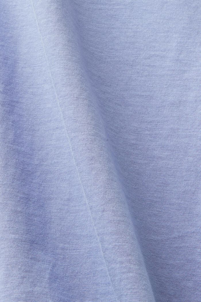 Camiseta de punto con estampado por delante, BLUE LAVENDER, detail image number 4