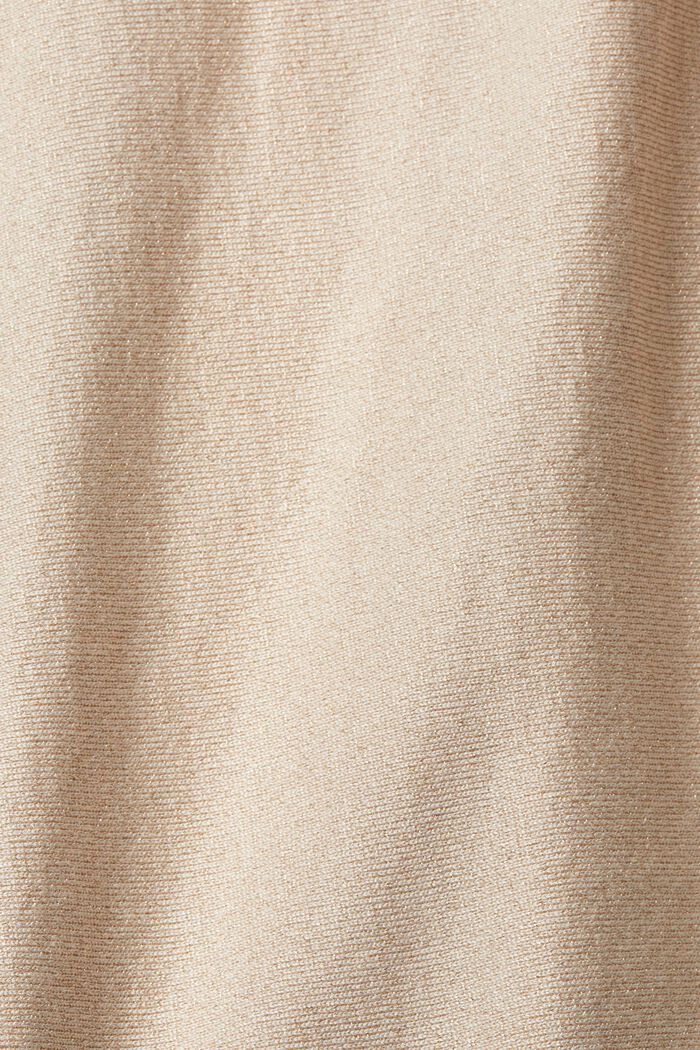 Jersey con tejido brillante, LENZING™ ECOVERO™, DUSTY NUDE, detail image number 5
