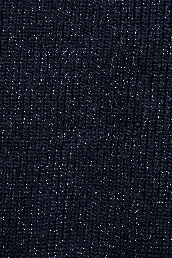 Minifalda de punto lamé, NAVY, detail image number 5