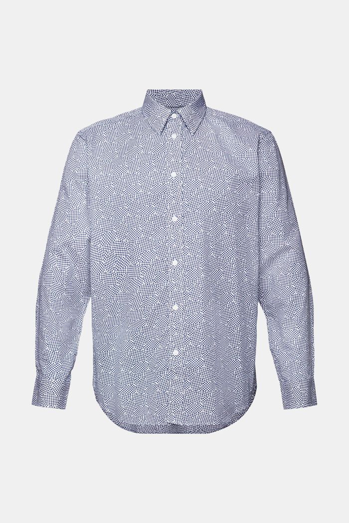 Camisa estampada, 100% algodón, WHITE, detail image number 5