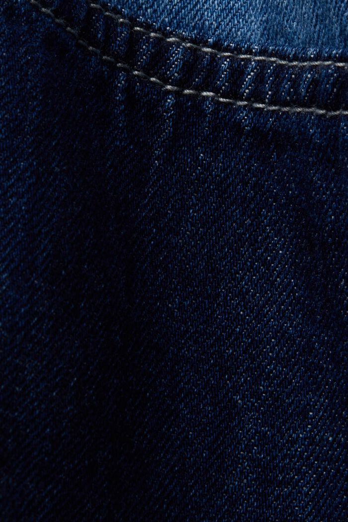 Camisa vaquera patchwork, mezcla de algodón, BLUE LIGHT WASHED, detail image number 5