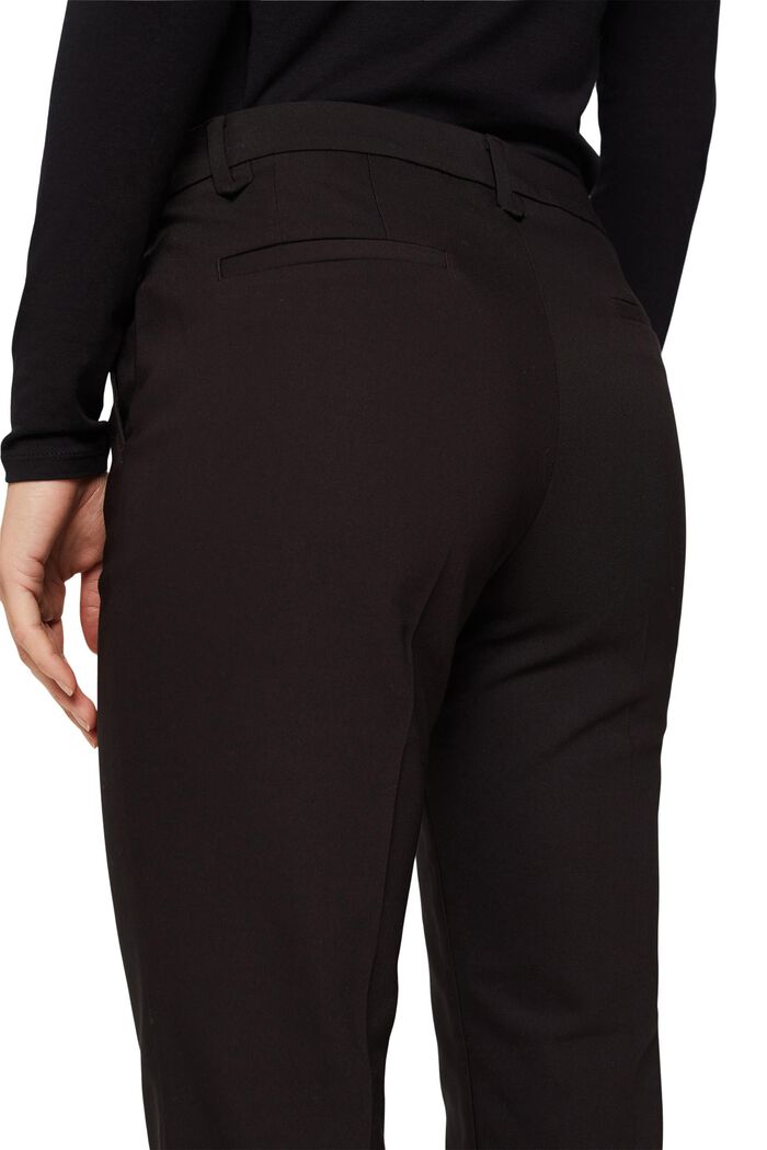 Pantalón chino elegante en mezcla de algodón, BLACK, detail image number 5