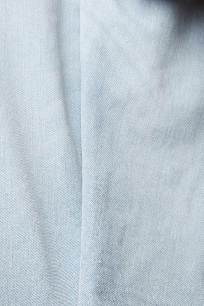 Vaqueros de algodón ecológico, BLUE BLEACHED, detail image number 4