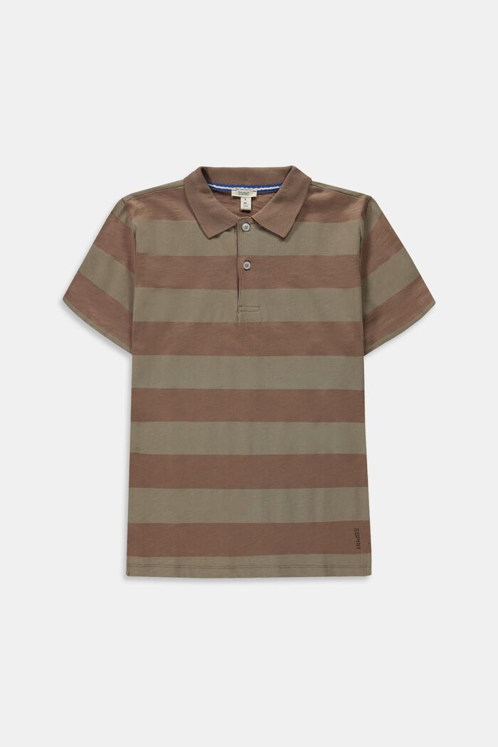 Polo shirts, TAUPE, overview