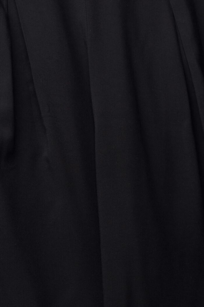 Pantalón corto en LENZING™ ECOVERO™, BLACK, detail image number 5