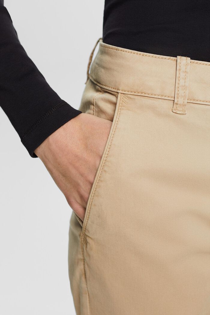 Pantalones chinos básicos, SAND, detail image number 2