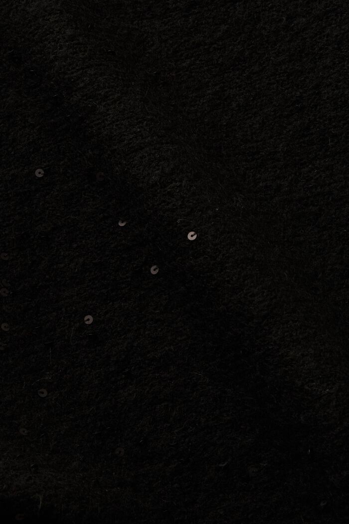 Bolero de lentejuelas, BLACK, detail image number 5