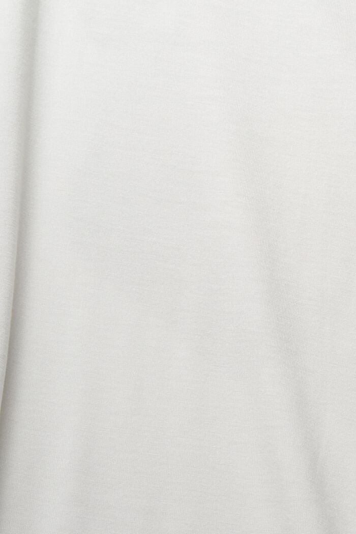 Camiseta con estampado metalizado, LENZING™ ECOVERO™, OFF WHITE, detail image number 1
