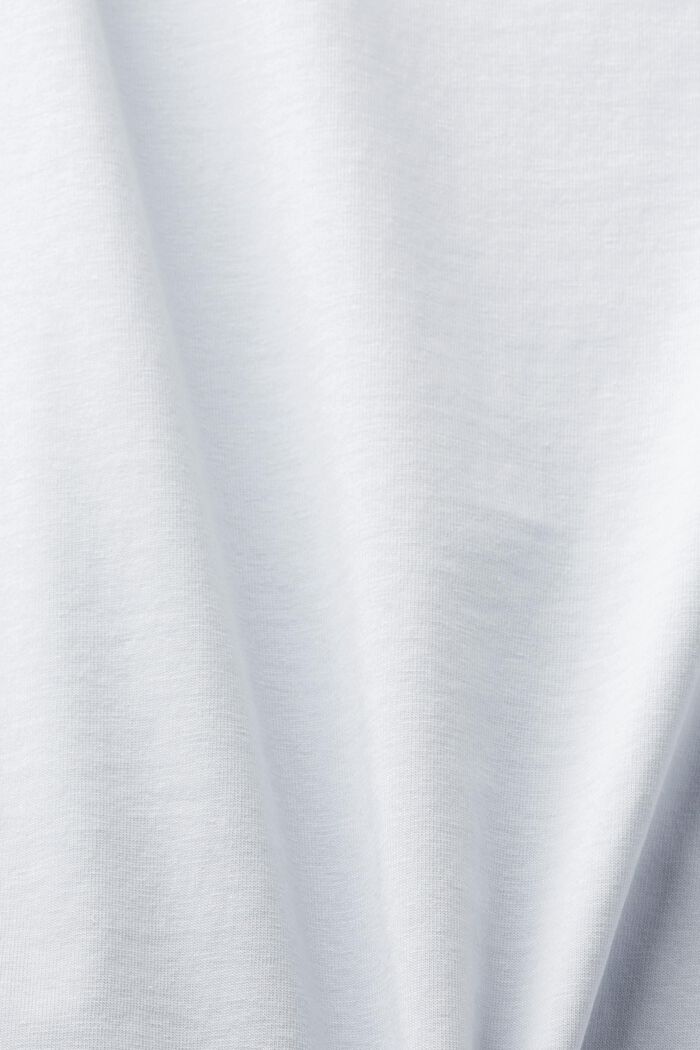 Camiseta de algodón ecológico sin mangas, LIGHT BLUE, detail image number 5