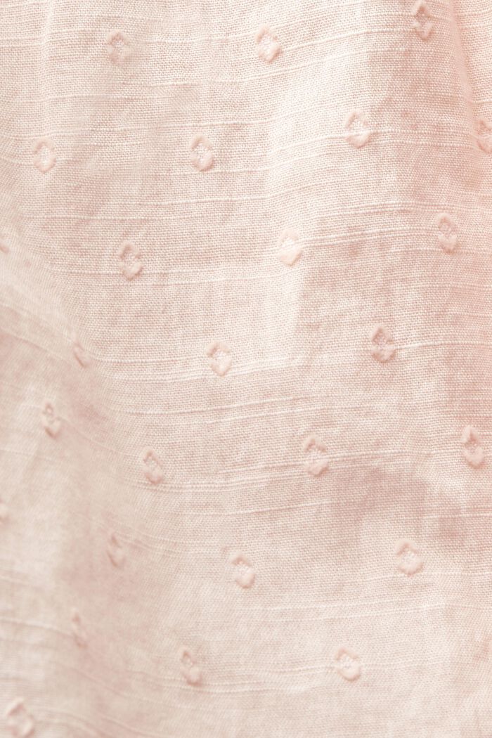 Blusa de plumeti de algodón, PASTEL PINK, detail image number 5