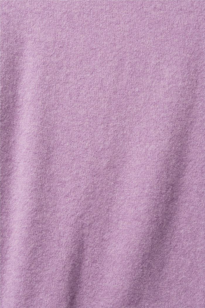 Jersey sin mangas en mezcla de lana, LILAC, detail image number 1