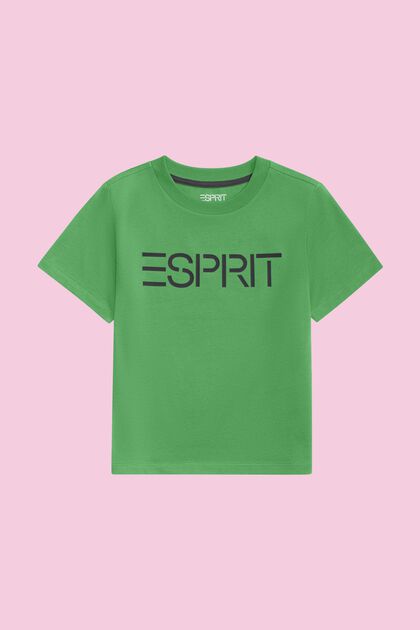 Camiseta de logotipo en algodón ecológico