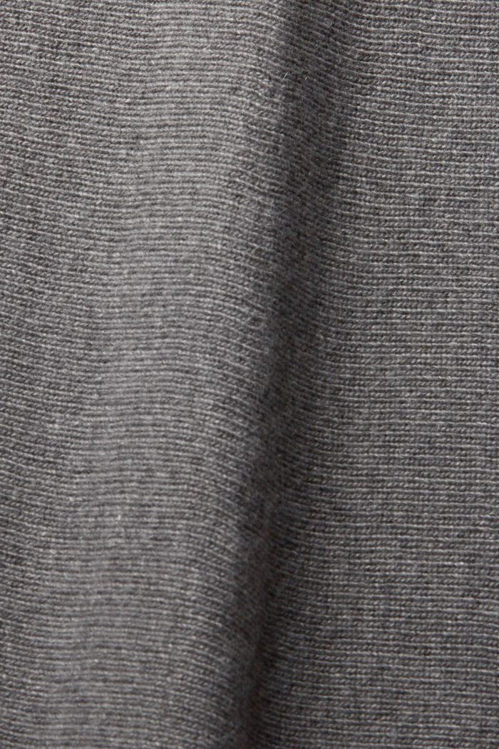 Falda en mezcla de lana, MEDIUM GREY, detail image number 6