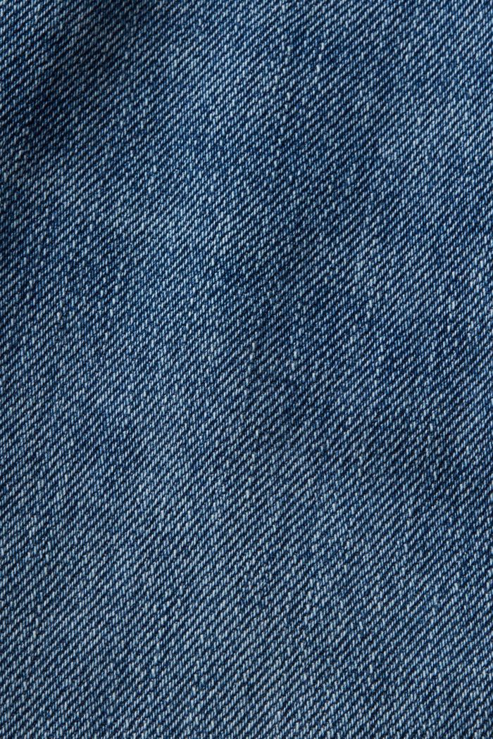 Shorts vaqueros de corte holgado, BLUE MEDIUM WASHED, detail image number 5