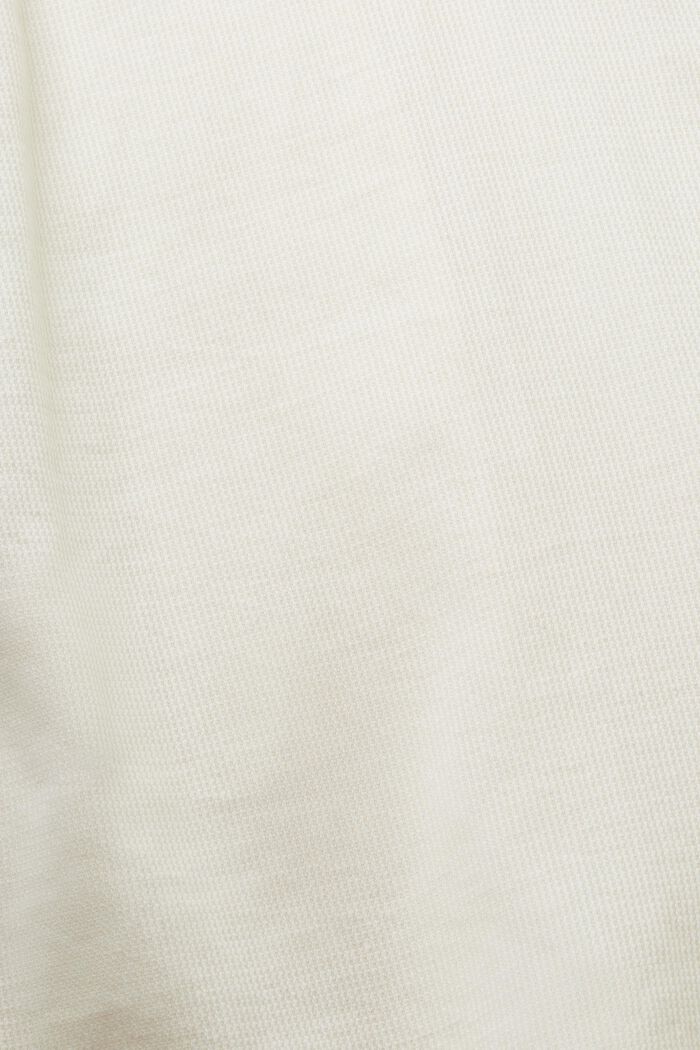 Camisa de corte ceñido con textura, 100% algodón, ICE, detail image number 5