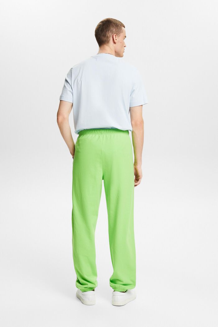 Pantalones de felpa de algodón con logotipo, CITRUS GREEN, detail image number 2