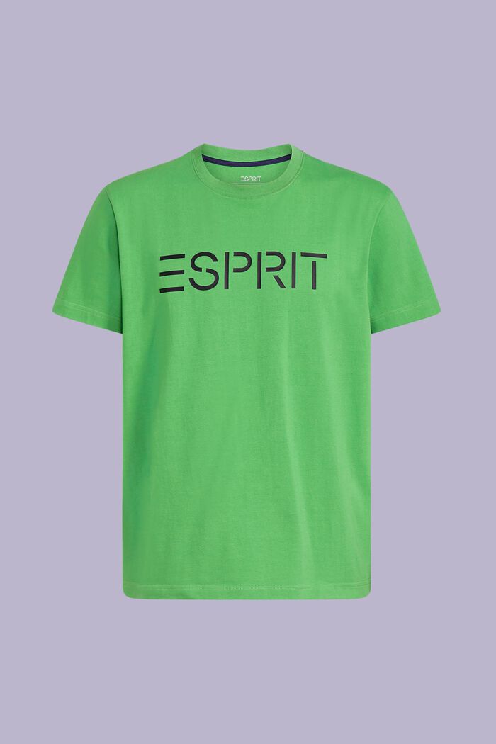 Camiseta unisex en jersey de algodón con logotipo, GREEN, detail image number 6