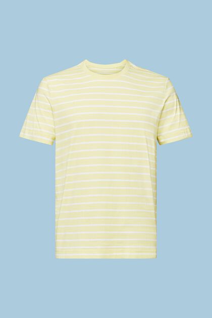 Camiseta a rayas en tejido jersey de algodón