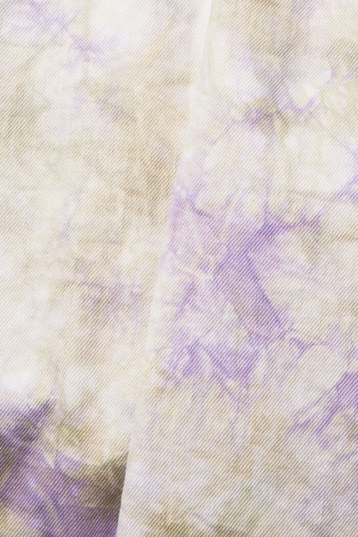 Sobrecamisa con lavado batik, OFF WHITE, detail image number 7
