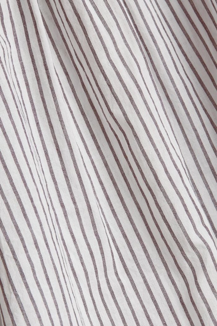 Blusa con mangas de tres cuartos, 100% algodón, OFF WHITE, detail image number 4