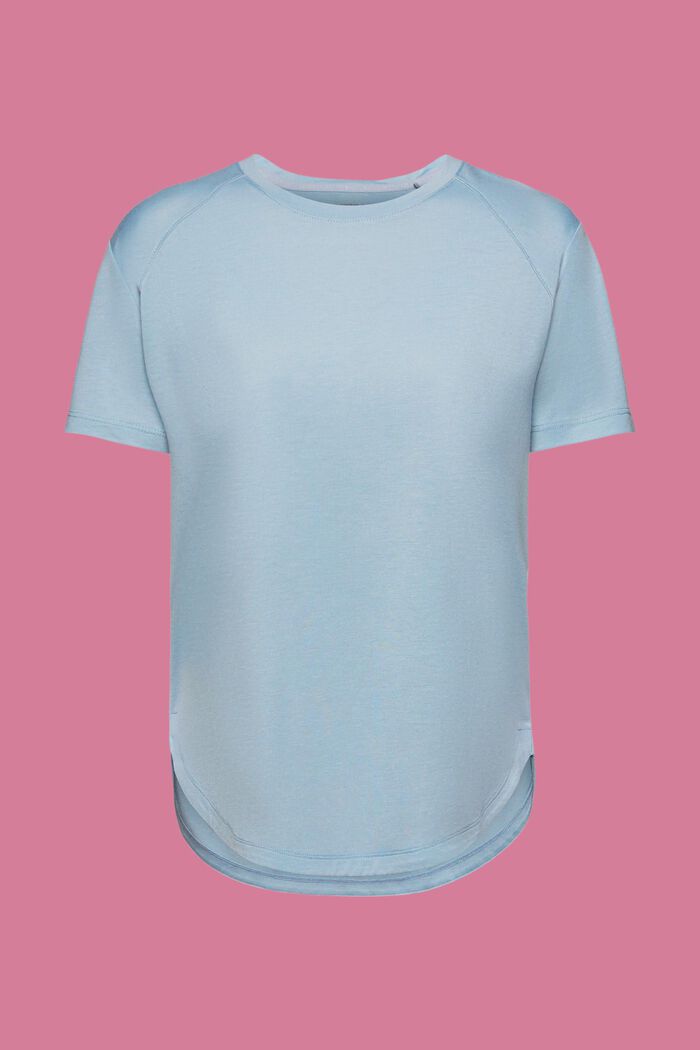 Camiseta deportiva, LENZING™ ECOVERO™, PASTEL BLUE, detail image number 5