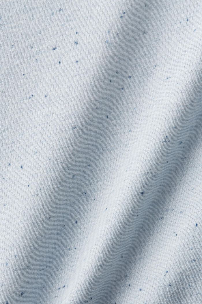 Camiseta de manga larga con cuello ancho, PASTEL BLUE, detail image number 5