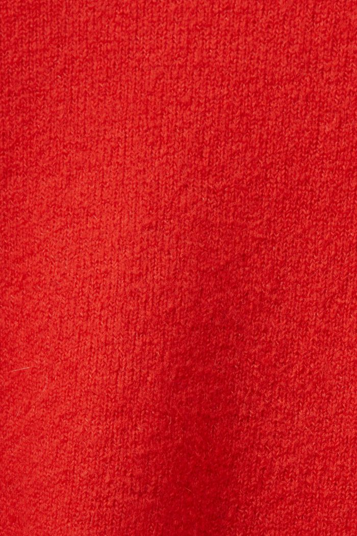 Vestido corto de punto, RED, detail image number 5
