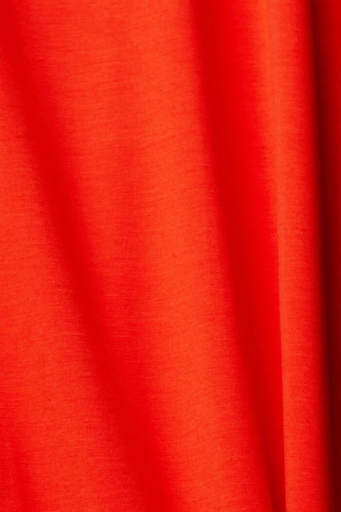 Vestido tipo sudadera, RED, detail image number 4