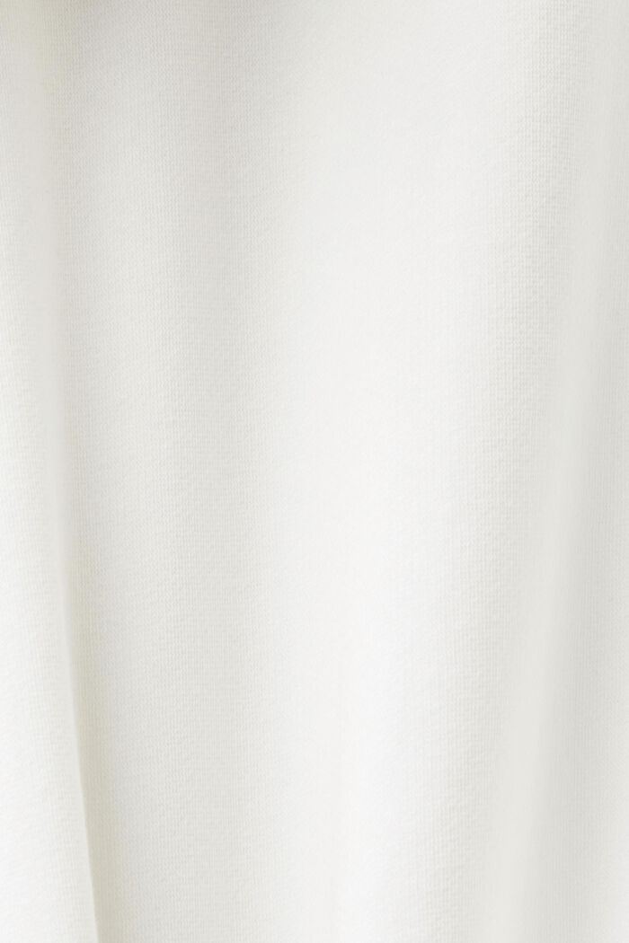 Sudadera con capucha y logotipo estampado, OFF WHITE, detail image number 5