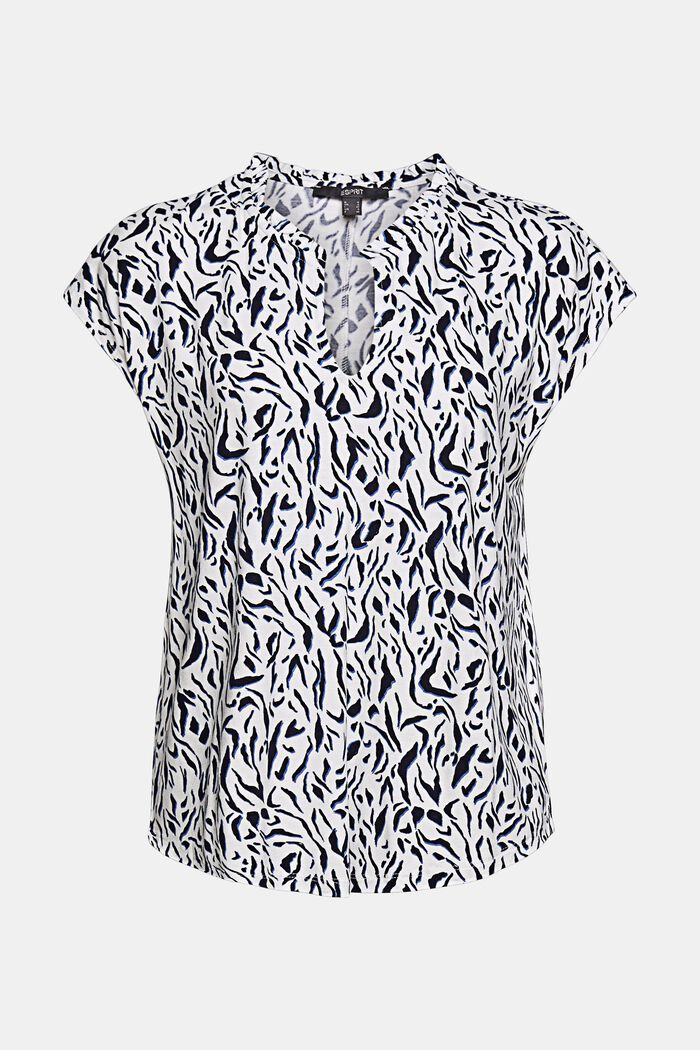 Camiseta estampada de LENZING™ ECOVERO™, OFF WHITE, detail image number 6