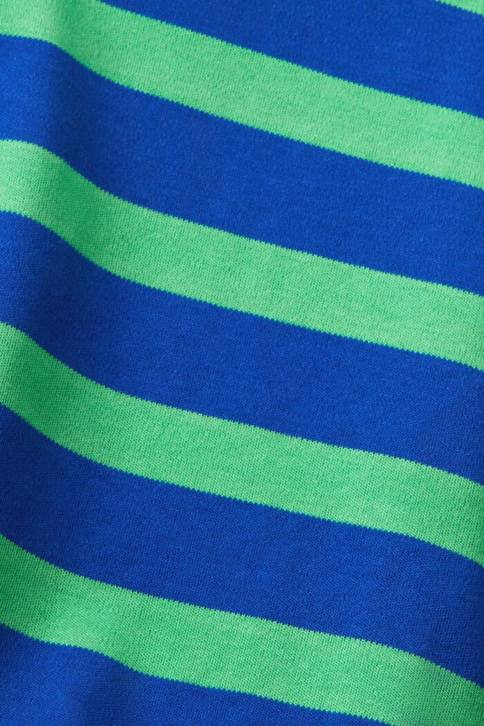 Camiseta trenzada a rayas, BRIGHT BLUE, detail image number 5