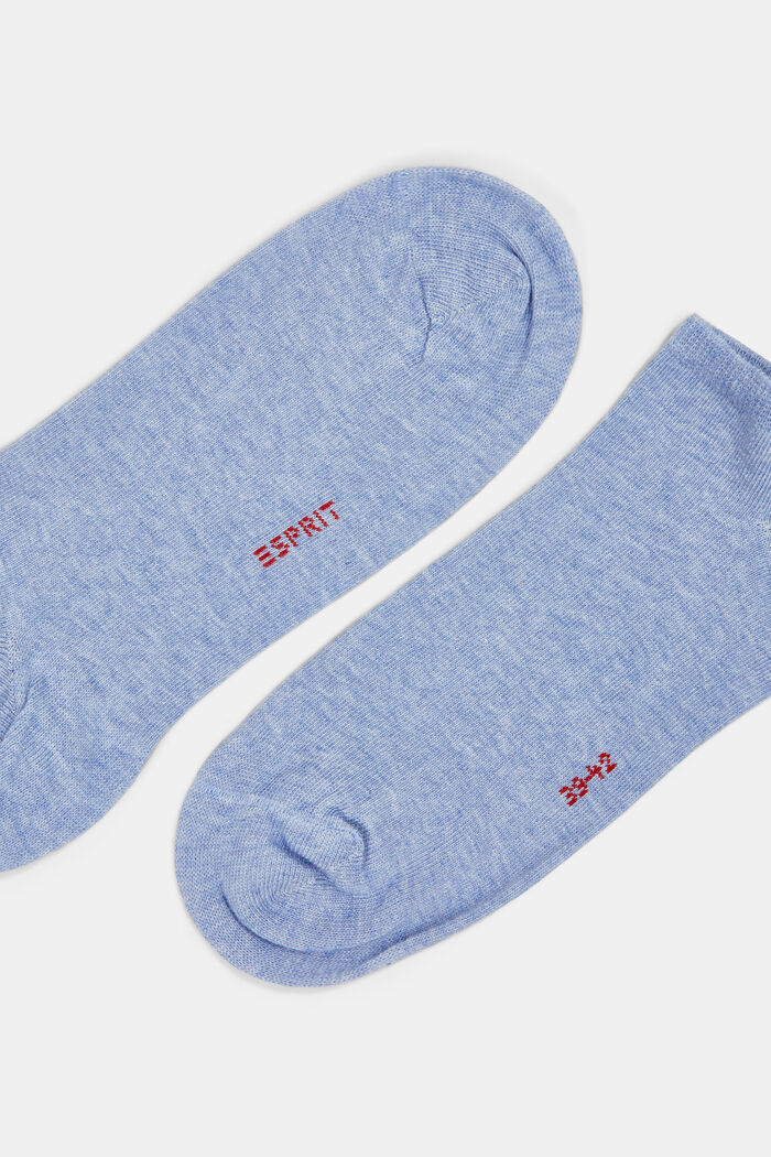 Pack de 2 pares de calcetines para deportivas, algodón ecológico, JEANS, detail image number 1