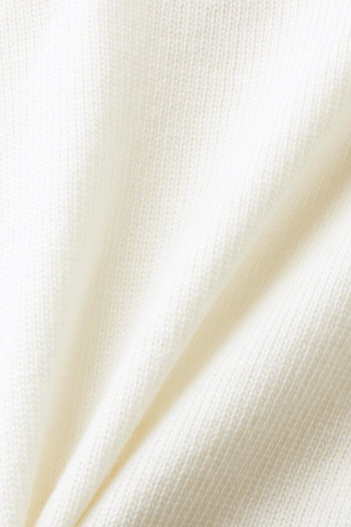 Jersey con cuello en pico en mezcla de lana y cachemira, ICE, detail image number 5