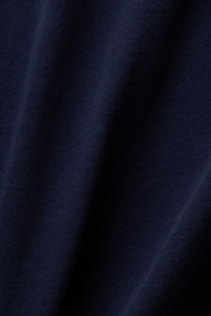 Camiseta henley, 100% algodón, NAVY, detail image number 4