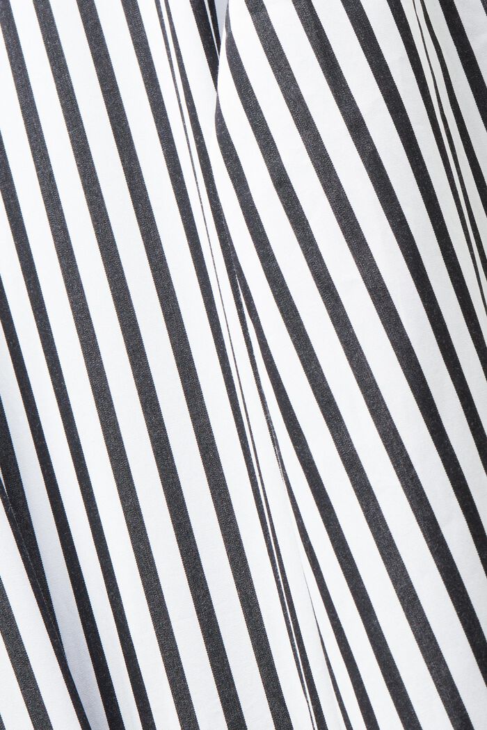 Camisa a rayas de popelina, BLACK, detail image number 5
