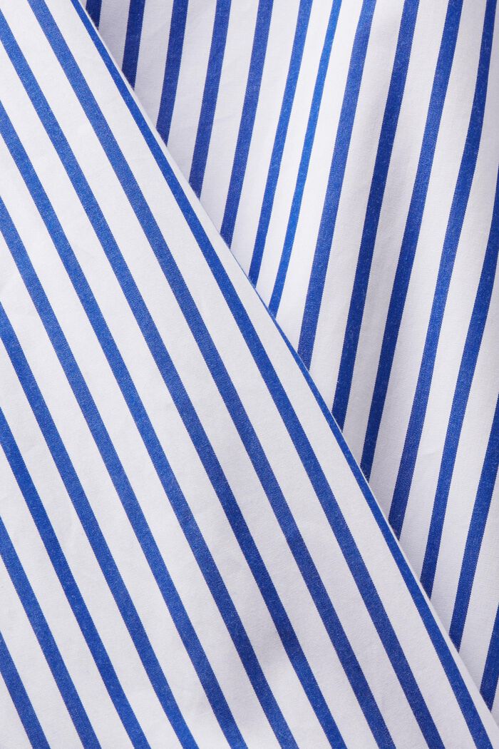 Camisa a rayas de popelina, BRIGHT BLUE, detail image number 5