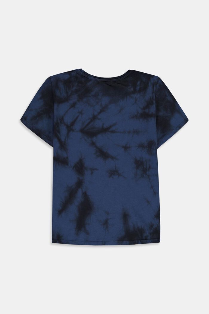 Camiseta estilo tie-dye, BLUE, detail image number 1