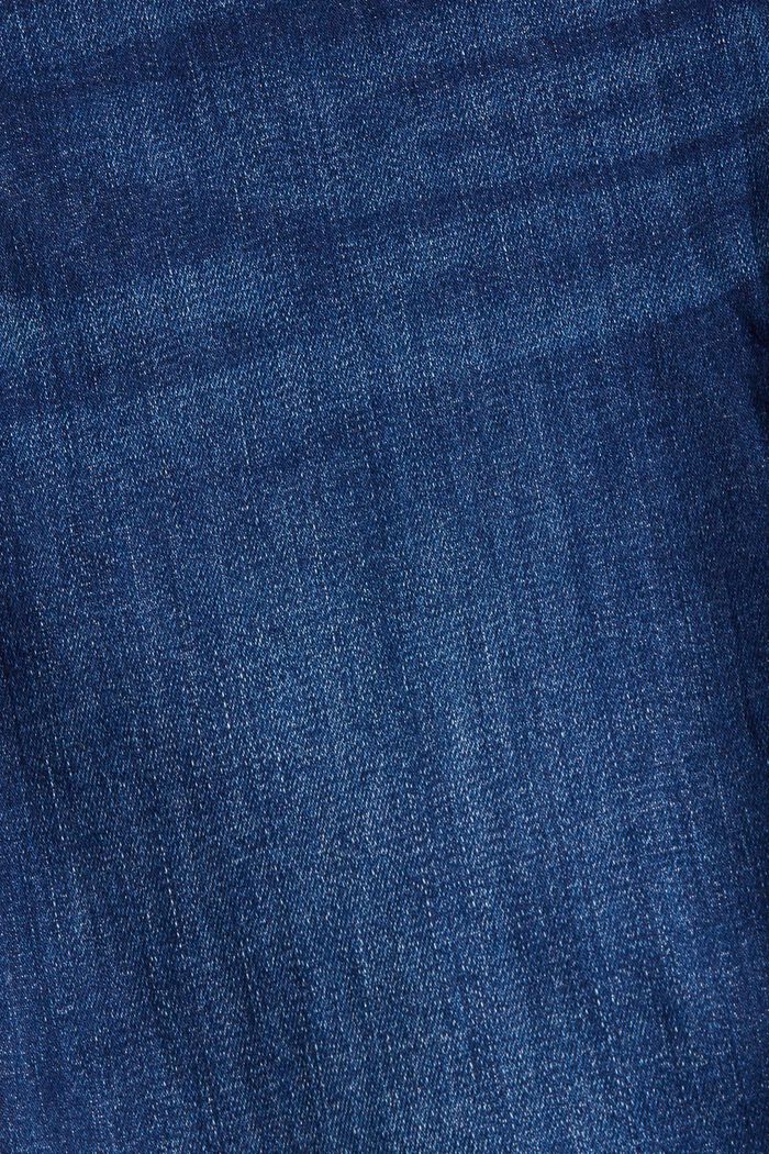 Vaqueros de algodón elástico, BLUE DARK WASHED, detail image number 1