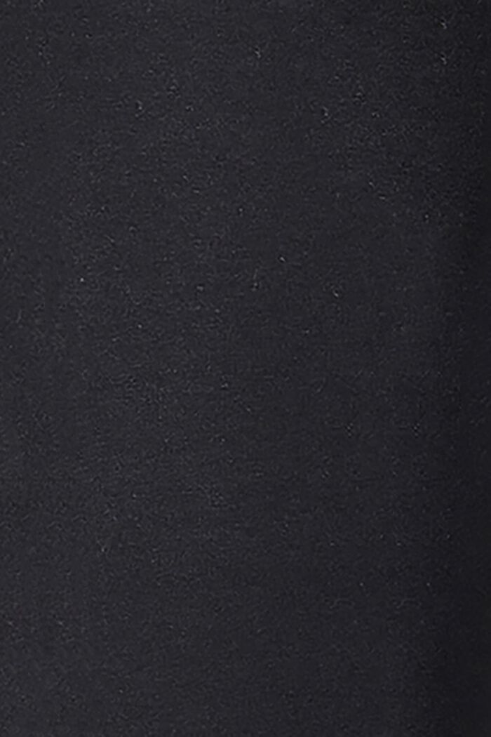 Pantalón de jersey con faja premamá, BLACK, detail image number 1