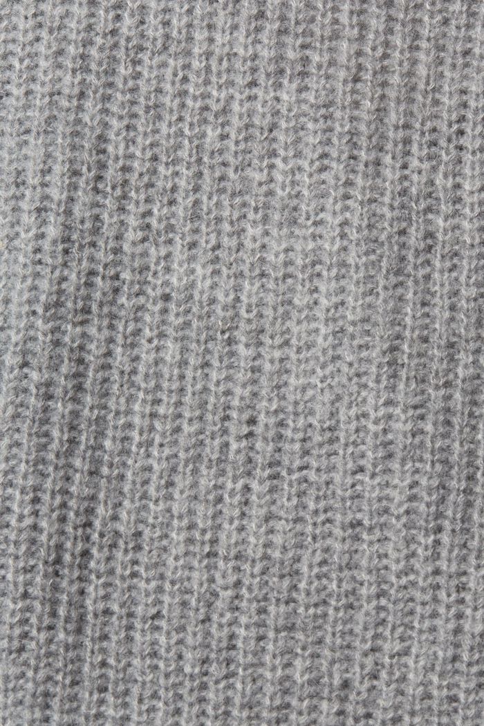 Jersey sin mangas en mezcla de lana, MEDIUM GREY, detail image number 1