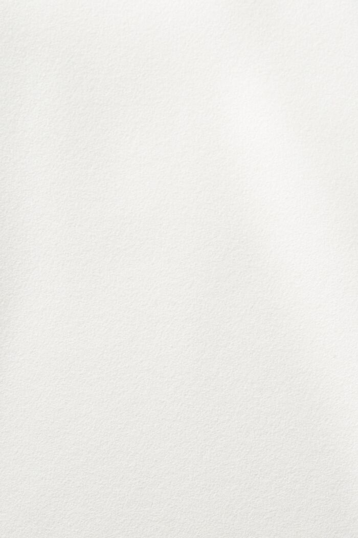 Blusa de cuello en pico sin mangas, OFF WHITE, detail image number 4