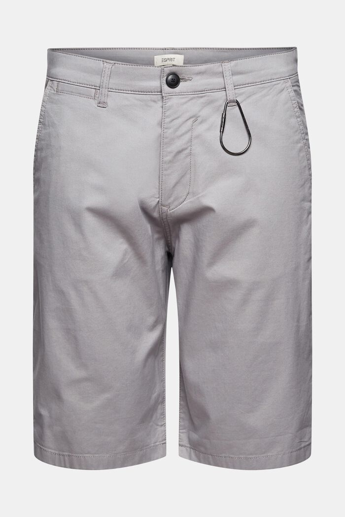 Shorts de algodón ecológico con llavero