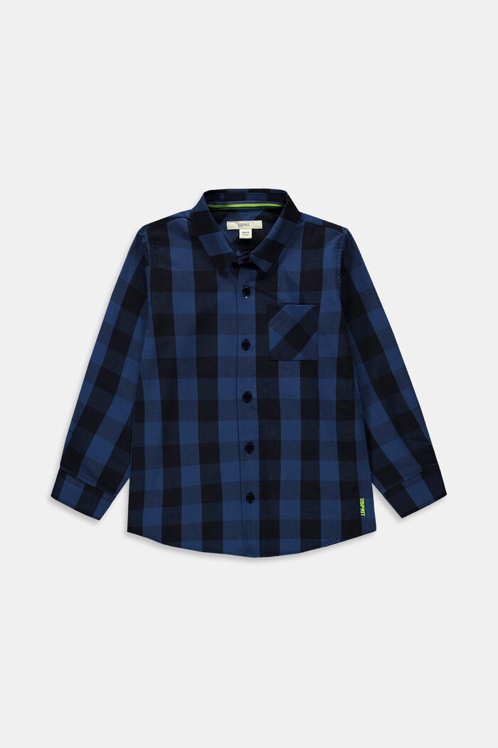 Shirts woven, BLUE, overview