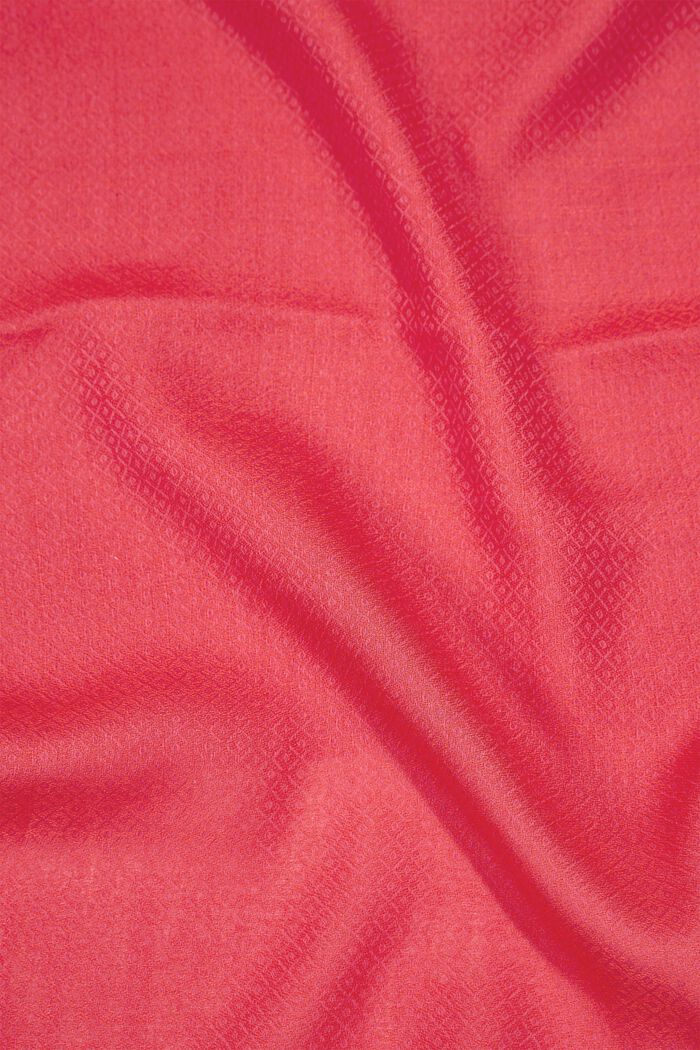 Fular estampado, LENZING™ ECOVERO™, PINK FUCHSIA, detail image number 2