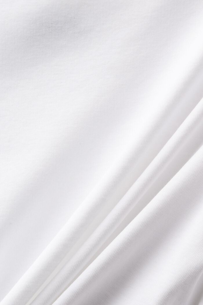 Camiseta con cuello barco, WHITE, detail image number 6